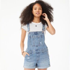 Jean shortalls
